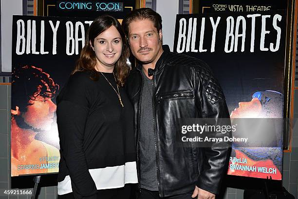 Julie Pacino and Sean Kanan attend the BILLY BATES LA Premiere Directed By Jennifer DeLia, Starring James Wirt And Savannah Welchl, Produced By Julie...