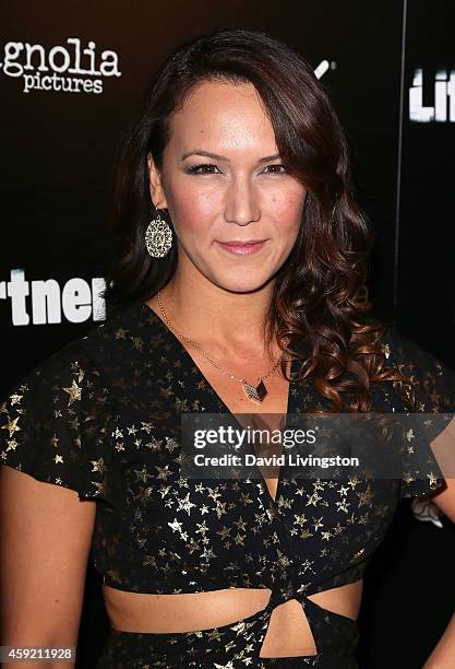 Actress Simone Bailly attends the premiere of Magnolia Pictures' "Life Partners" at ArcLight Hollywood on November 18, 2014 in Hollywood, California.