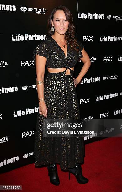 Actress Simone Bailly attends the premiere of Magnolia Pictures' "Life Partners" at ArcLight Hollywood on November 18, 2014 in Hollywood, California.