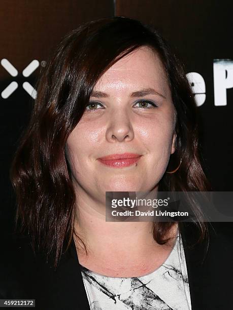 Writer Joni Lefkowitz attends the premiere of Magnolia Pictures' "Life Partners" at ArcLight Hollywood on November 18, 2014 in Hollywood, California.