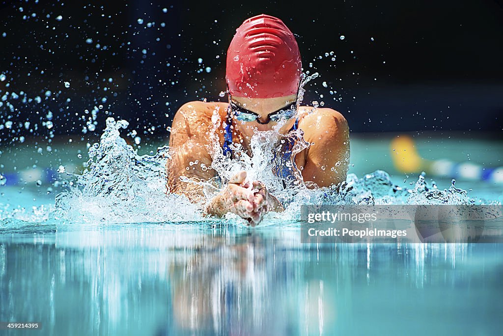 The hardest stroke in swimming...