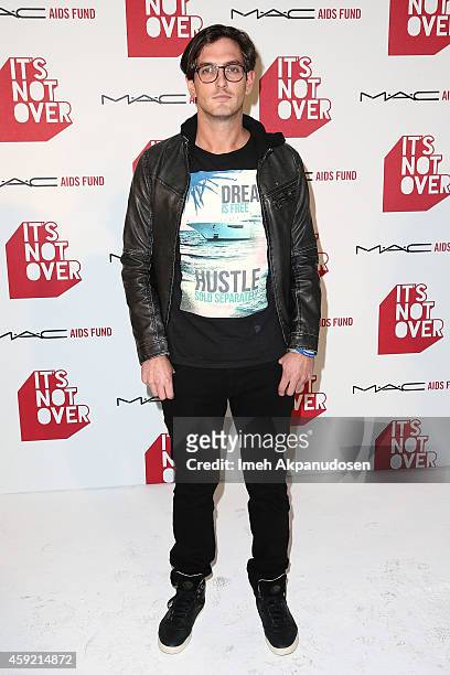 Filmmaker Andrew Jenks attends the premiere of 'It's Not Over' presented by MAC Cosmetics and MAC AIDS Fund at Quixote Studios on November 18, 2014...