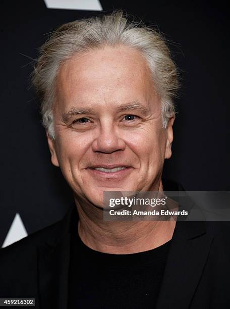 Actor Tim Robbins attends The Academy's 20th Anniversary Screening of "The Shawshank Redemption" at the AMPAS Samuel Goldwyn Theater on November 18,...