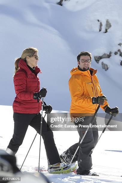 Cristina Valls-Taberner is seen on December 06, 2013 in Baqueira Beret, Spain.