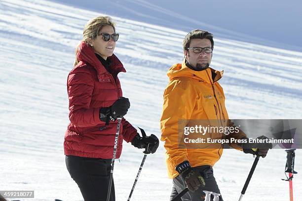 Cristina Valls-Taberner is seen on December 06, 2013 in Baqueira Beret, Spain.