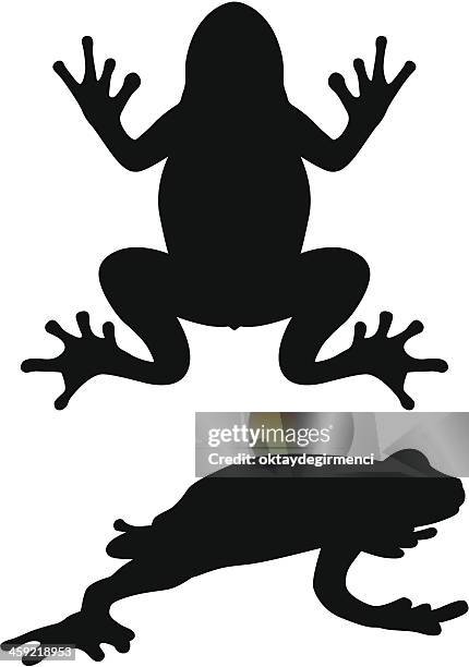 frog - frog jump stock illustrations