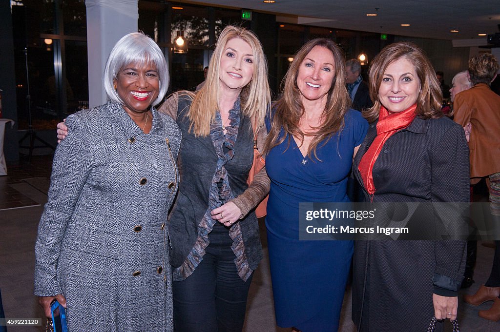 "Love: The Saint And The Seeker" Reception Hosted By Ted Turner