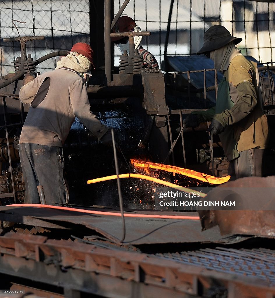 VIETNAM-ECONOMY-STEEL