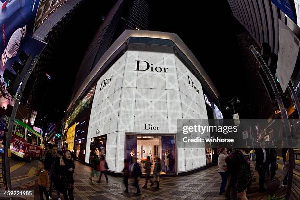christian dior flagship store - flagship store - fotografias e filmes do acervo