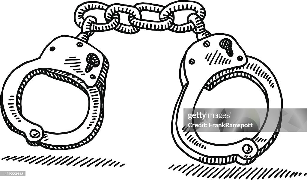 Handcuffs Drawing