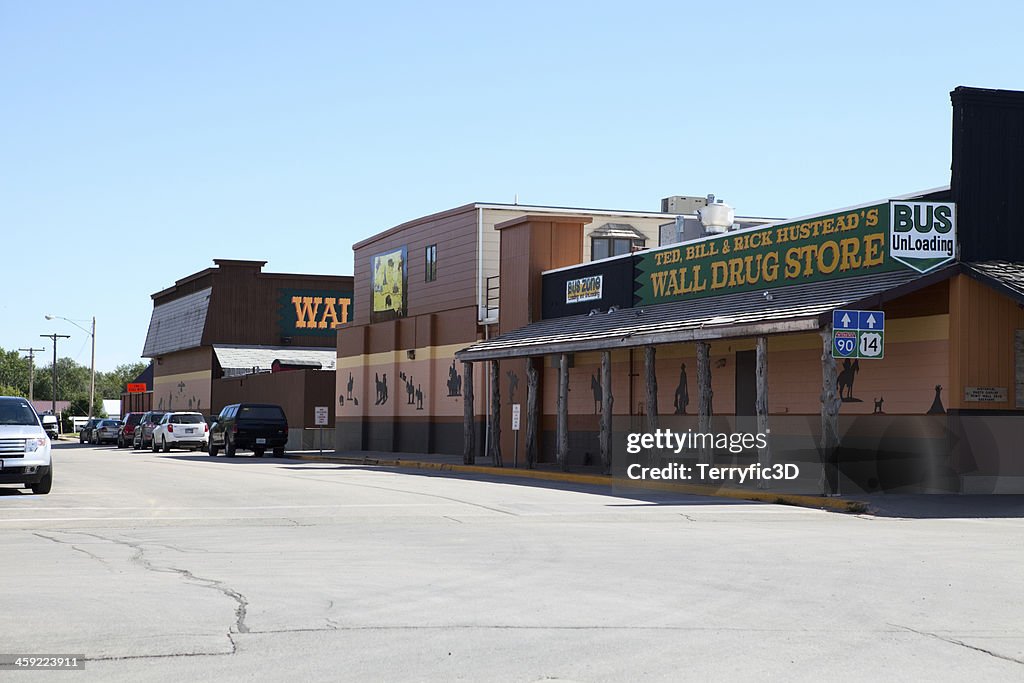 Famous Wall Drug in South Dakota