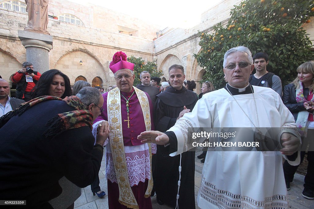 PALESTINIAN-RELIGION-CHRISTIANS-CHRISTMAS