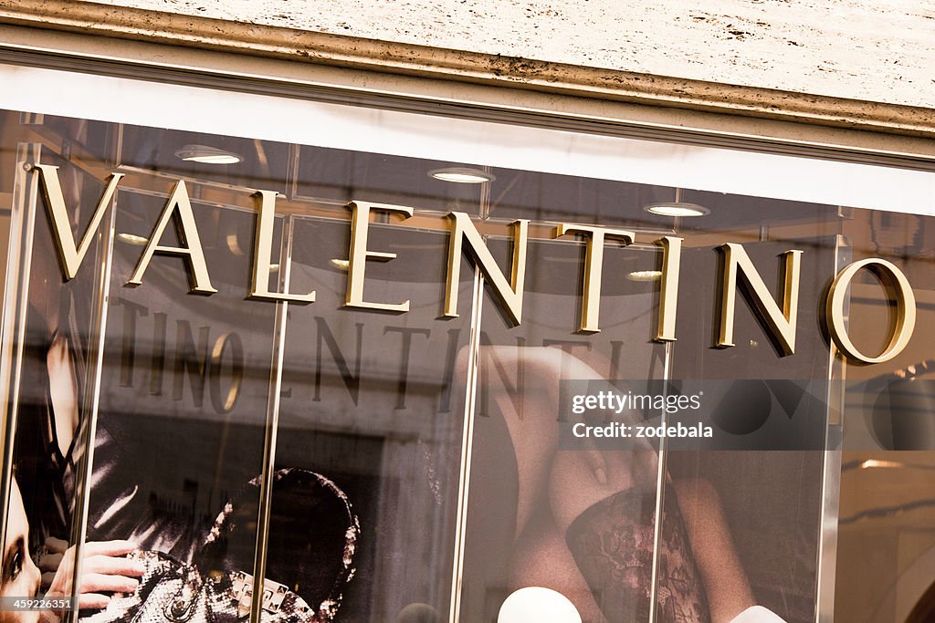 Valentino Store in Rom