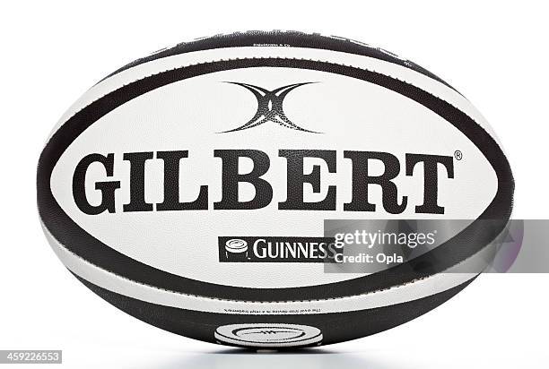 gilbert-guinness pelota de rugby - pelota de rugby fotografías e imágenes de stock