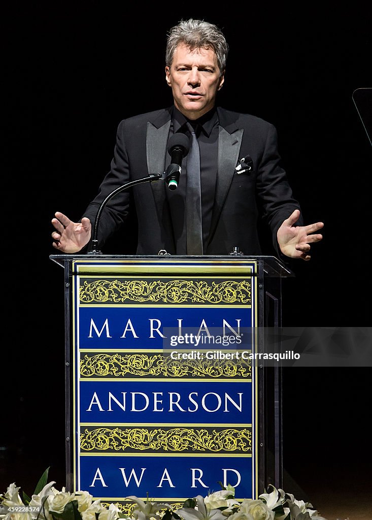 2014 Marian Anderson Award Gala Honoring Jon Bon Jovi