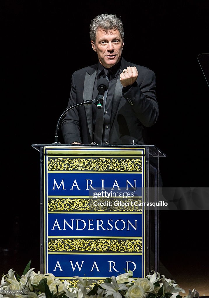 2014 Marian Anderson Award Gala Honoring Jon Bon Jovi