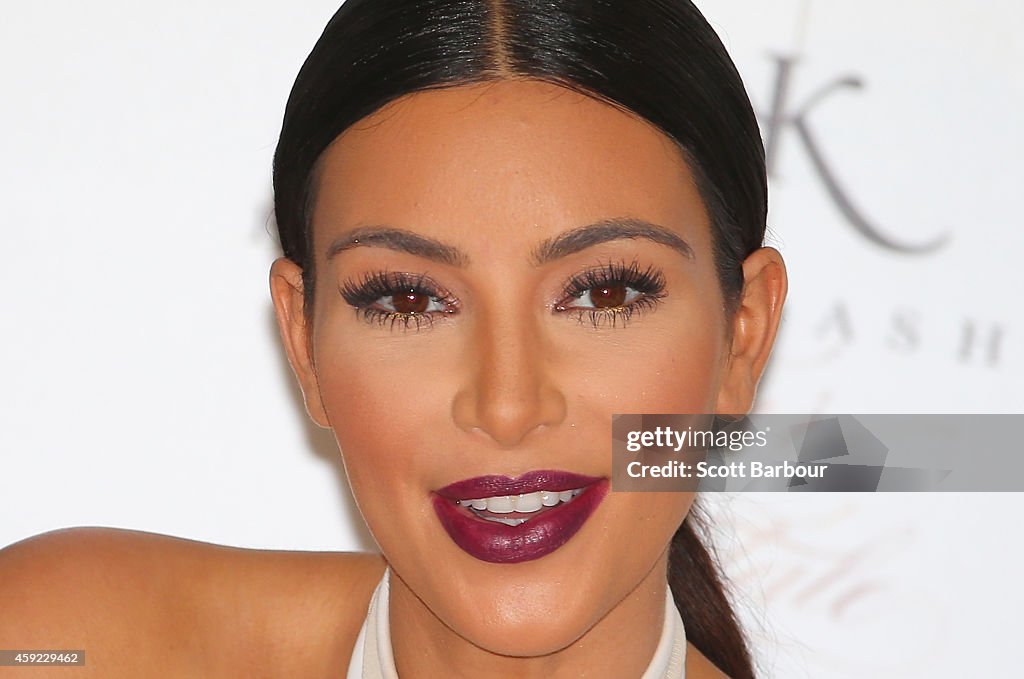 Kim Kardashian Promotes Her New Fragrance "Fleur Fatale" In Melbourne