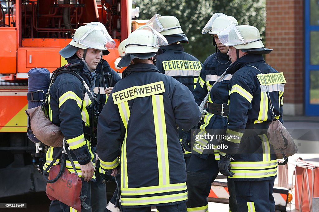 Deutsche Feuerwehrleute