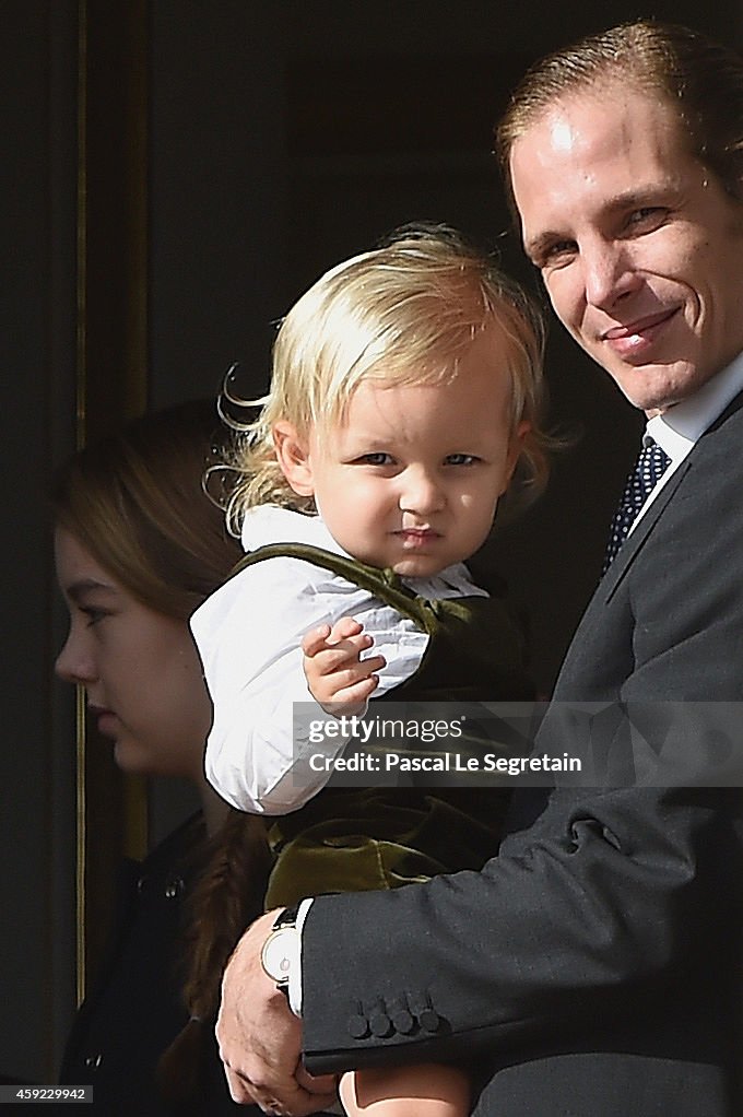 Monaco National Day 2014 - Balcony Parade