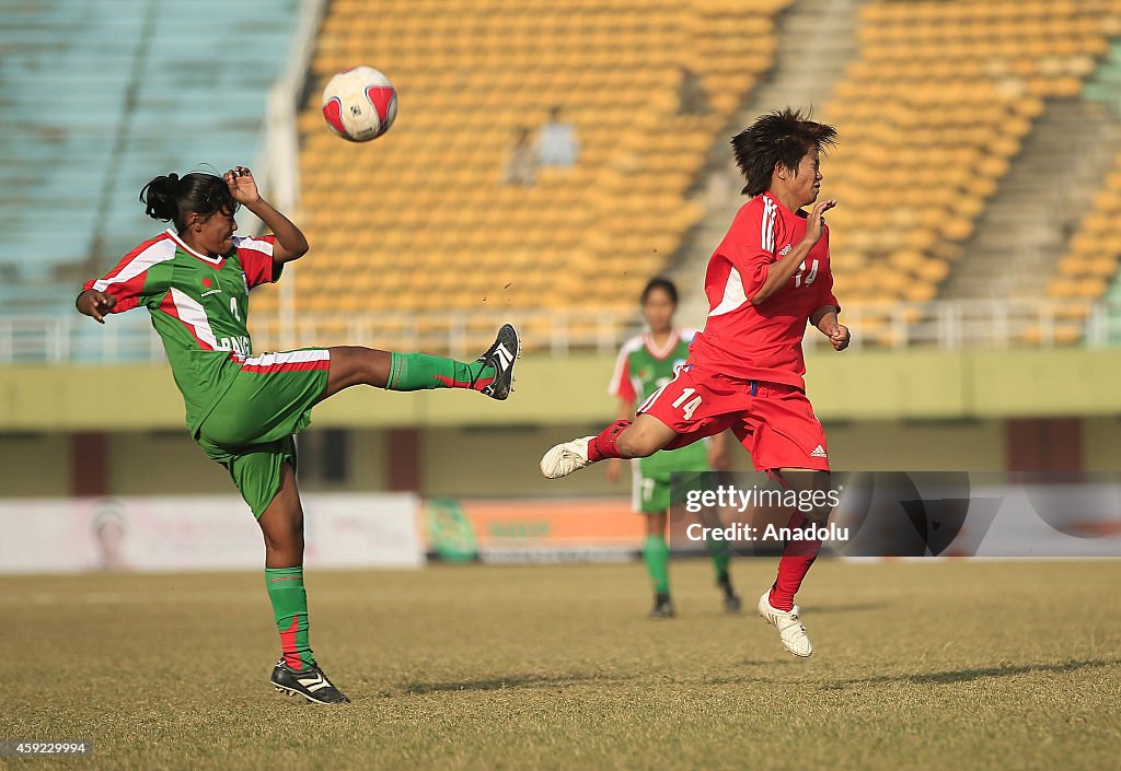 3rd SAFF Women's Football Championship: Nepal - Bangladesh