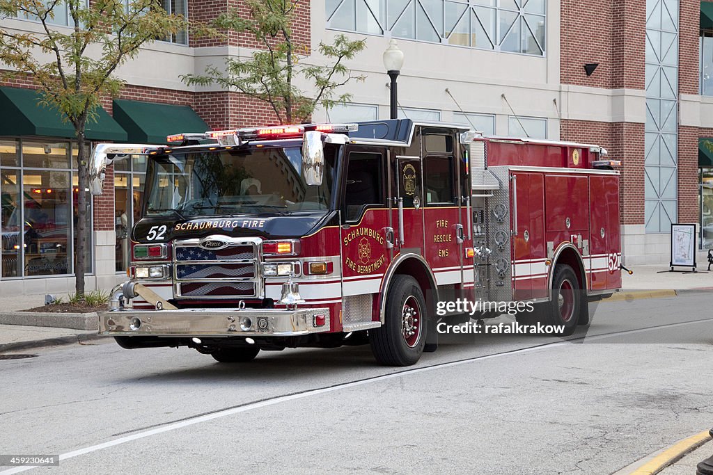 Watch Em Work Emergency Services Vehicle In Action High-Res Stock Photo - Getty Images