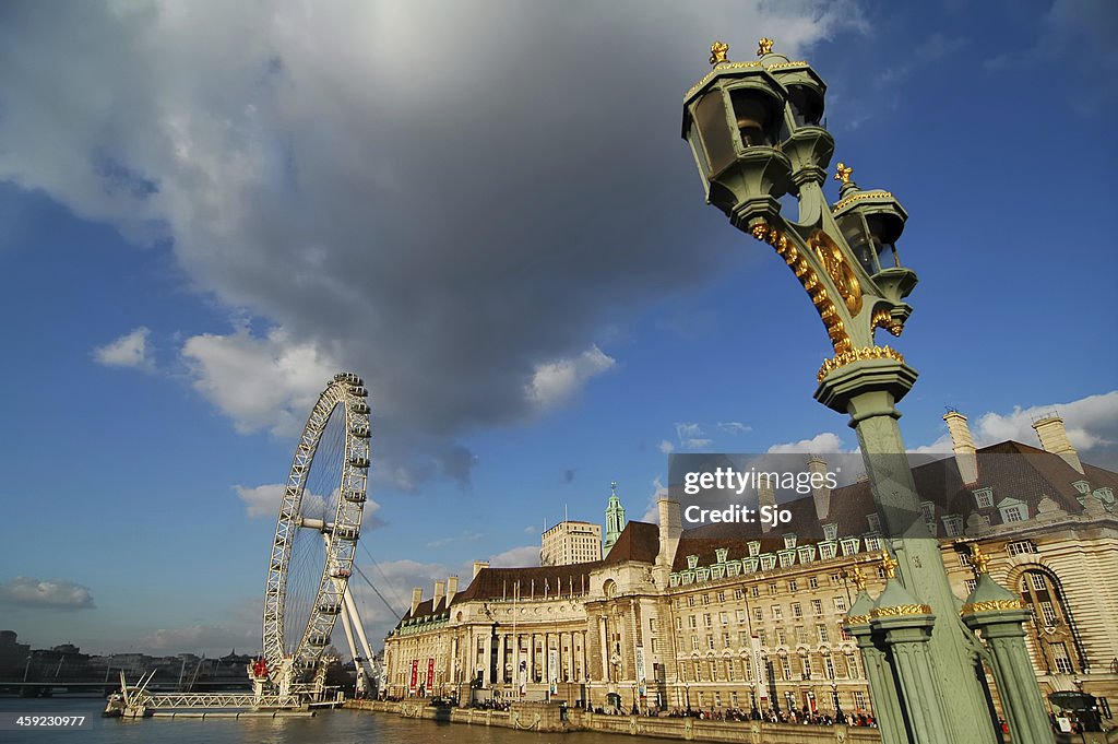 London Eye and County Hall