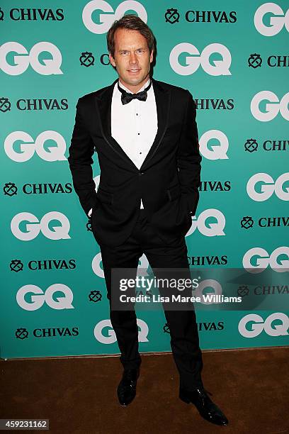 Tom Williams arrives for the GQ Men Of The Year Awards 2014 at The Ivy on November 19, 2014 in Sydney, Australia.