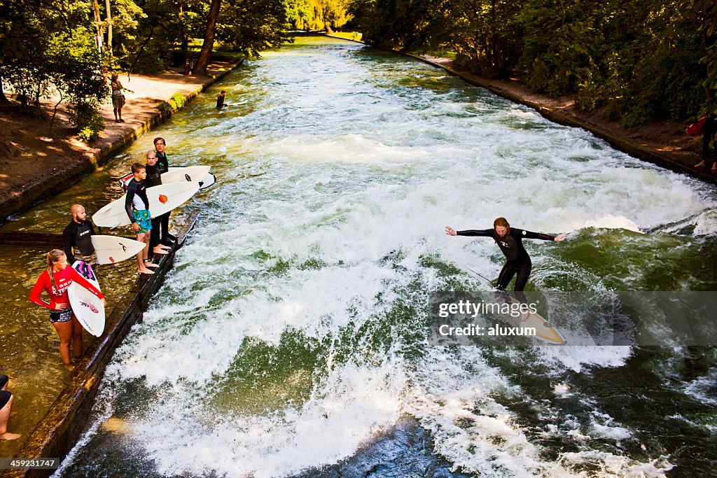 River Surfen