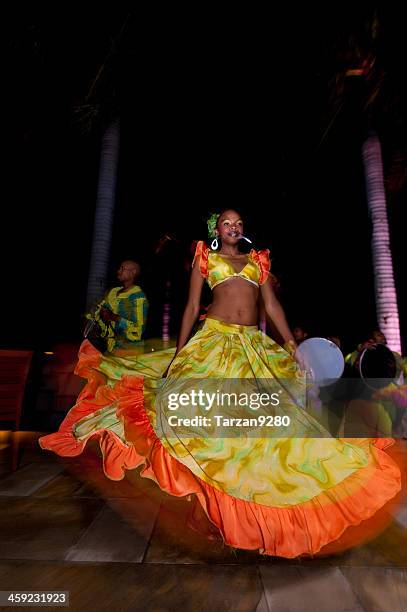 mauritian sega dancer - sega dancing stock pictures, royalty-free photos & images