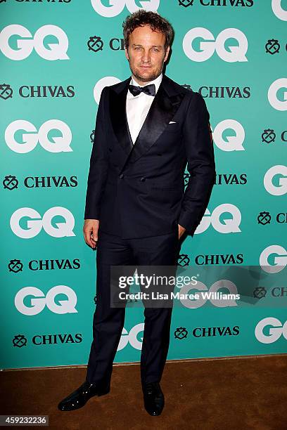 Jason Clarke arrives for the GQ Men Of The Year Awards 2014 at The Ivy on November 19, 2014 in Sydney, Australia.