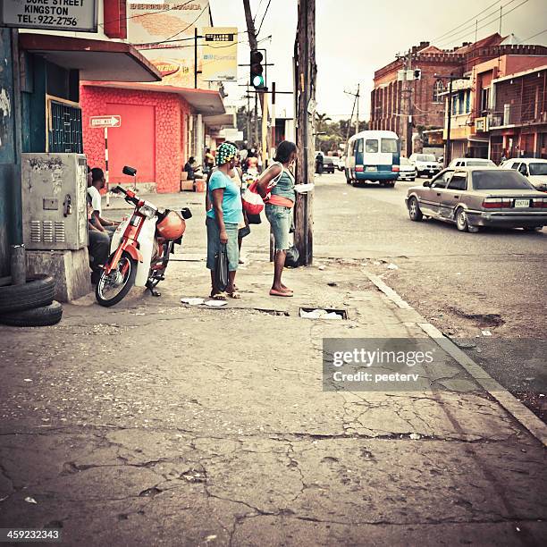 kingston downtown. - jamaica kingston stock pictures, royalty-free photos & images