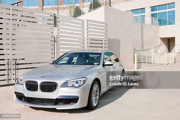 bmw 7 series - bmw stock pictures, royalty-free photos & images