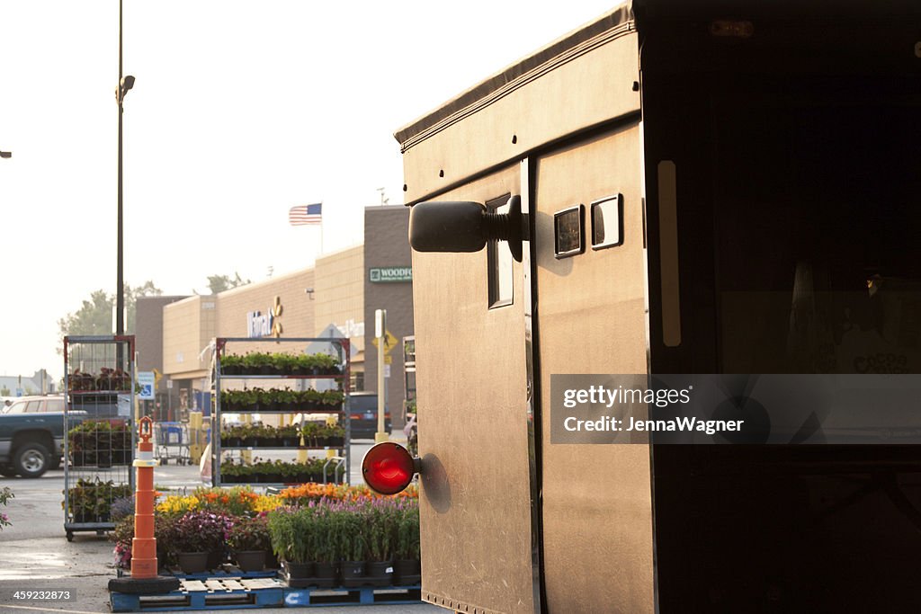 Amish-Einspänner in WalMart