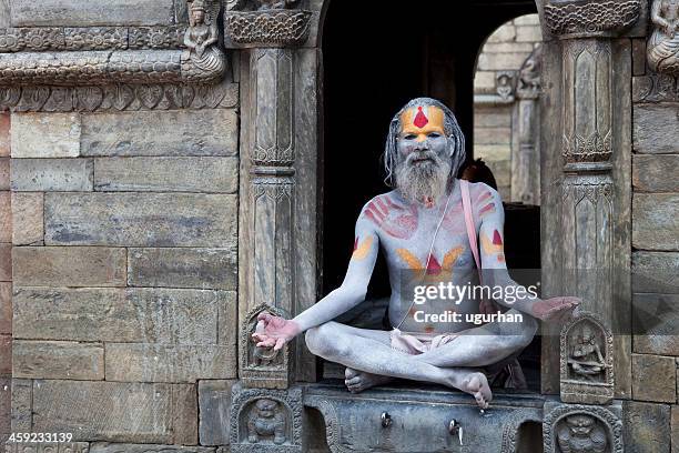 sadhu - cult worship stock pictures, royalty-free photos & images