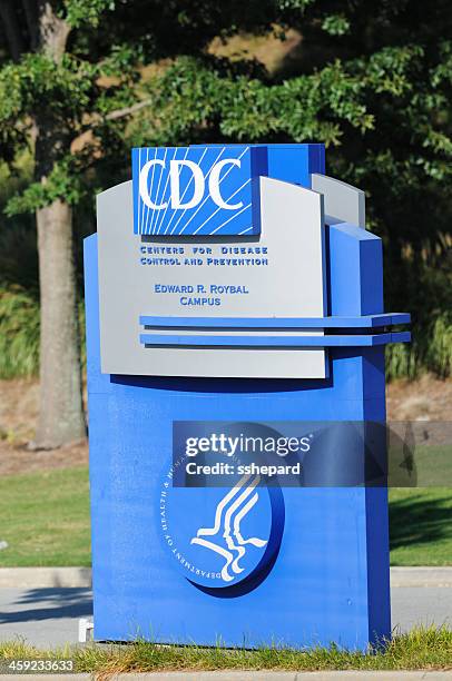 cdc segnale - centro per il controllo e la prevenzione delle malattie foto e immagini stock