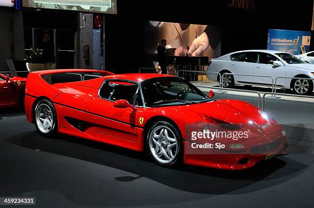 ferrari f50 - air intake shaft stock pictures, royalty-free photos & images