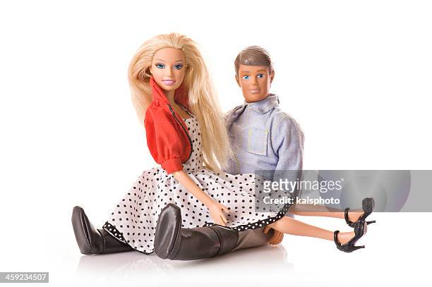 barbie and ken - barbie stock pictures, royalty-free photos & images