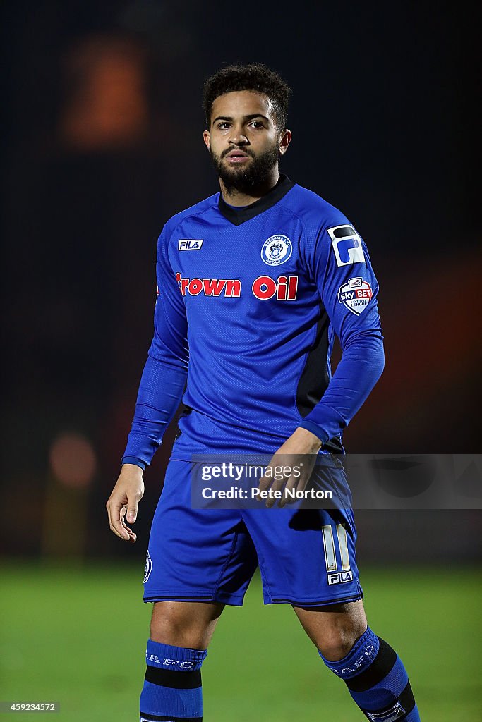 Rochdale v Northampton Town -  FA Cup First Round Replay