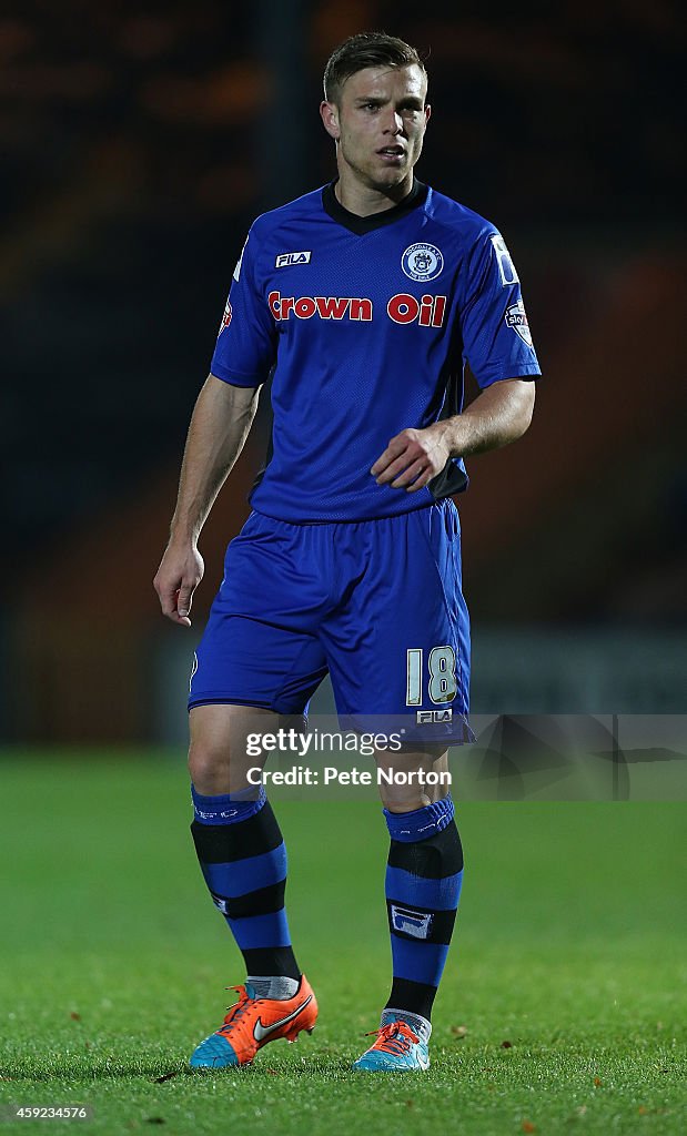 Rochdale v Northampton Town -  FA Cup First Round Replay