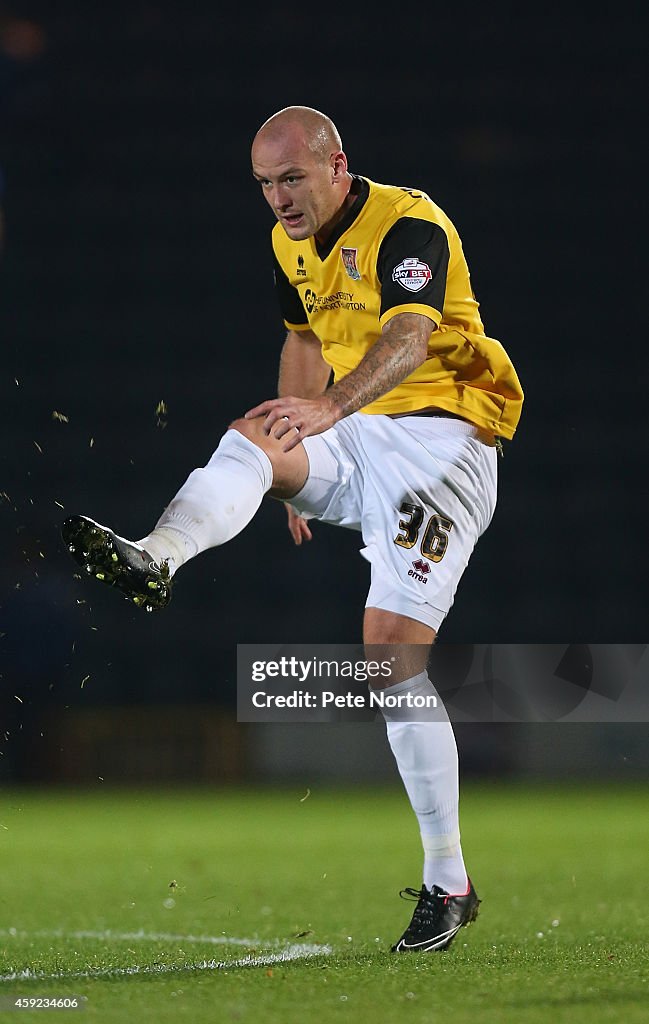 Rochdale v Northampton Town -  FA Cup First Round Replay