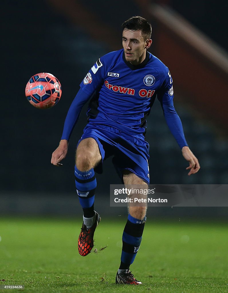Rochdale v Northampton Town -  FA Cup First Round Replay