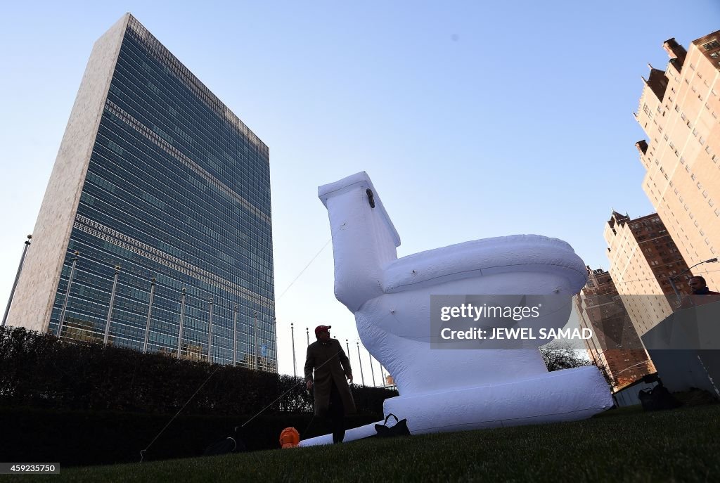 US-UN-HEALTH-SOCIAL-TOILET-DAY