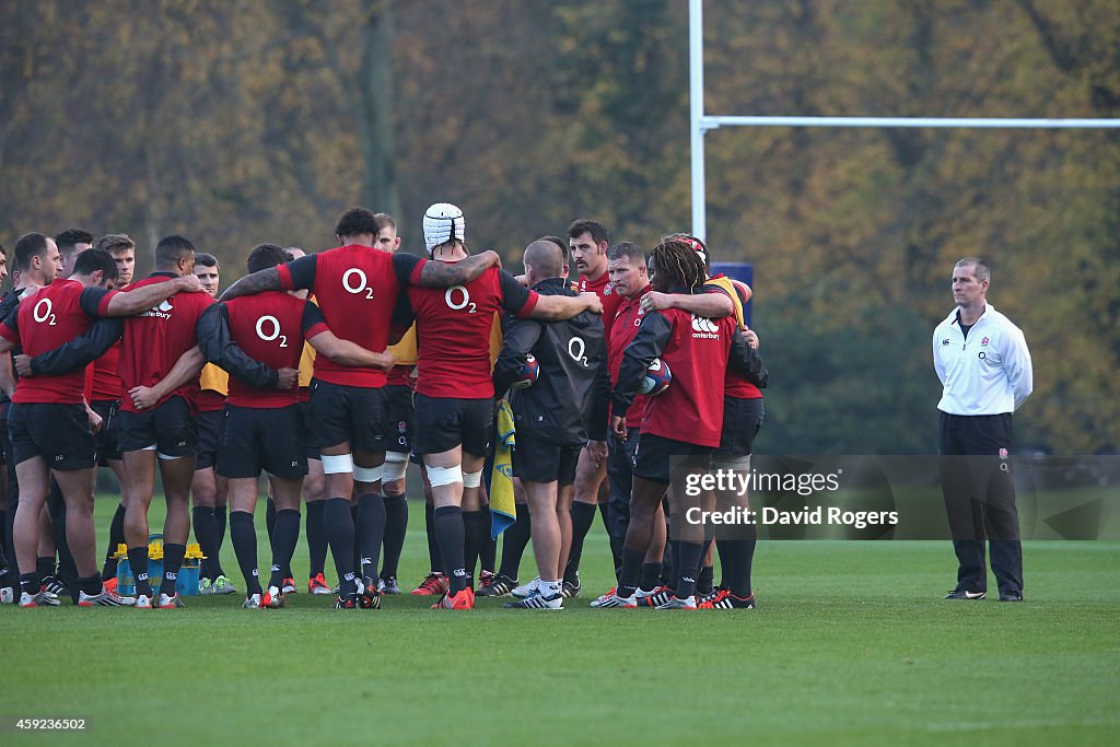 England Training Session