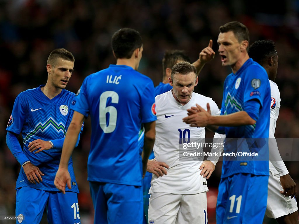 England v Slovenia - EURO 2016 Qualifier