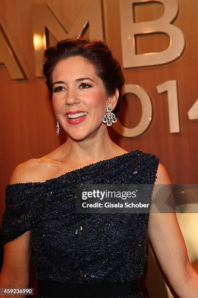 Crown Princess Mary of Denmark arrives at the Bambi Awards 2014 on November 13, 2014 in Berlin, Germany.