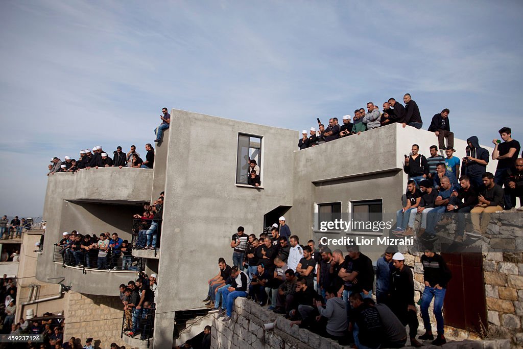 Mourners Attend The Funeral Of The Policeman Who Died In Synagogue Attack