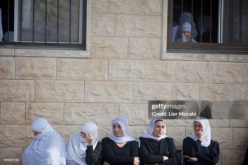 Mourners Attend The Funeral Of The Policeman Who Died In Synagogue Attack