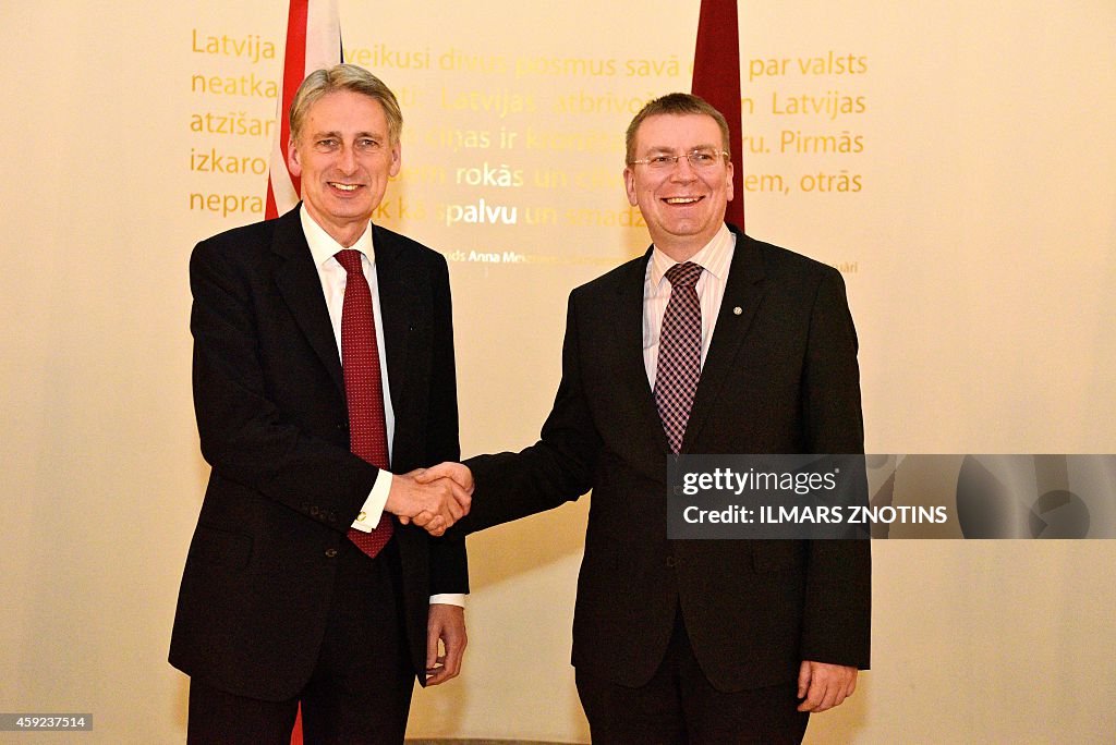 LATVIA-BRITAIN-DIPLOMACY