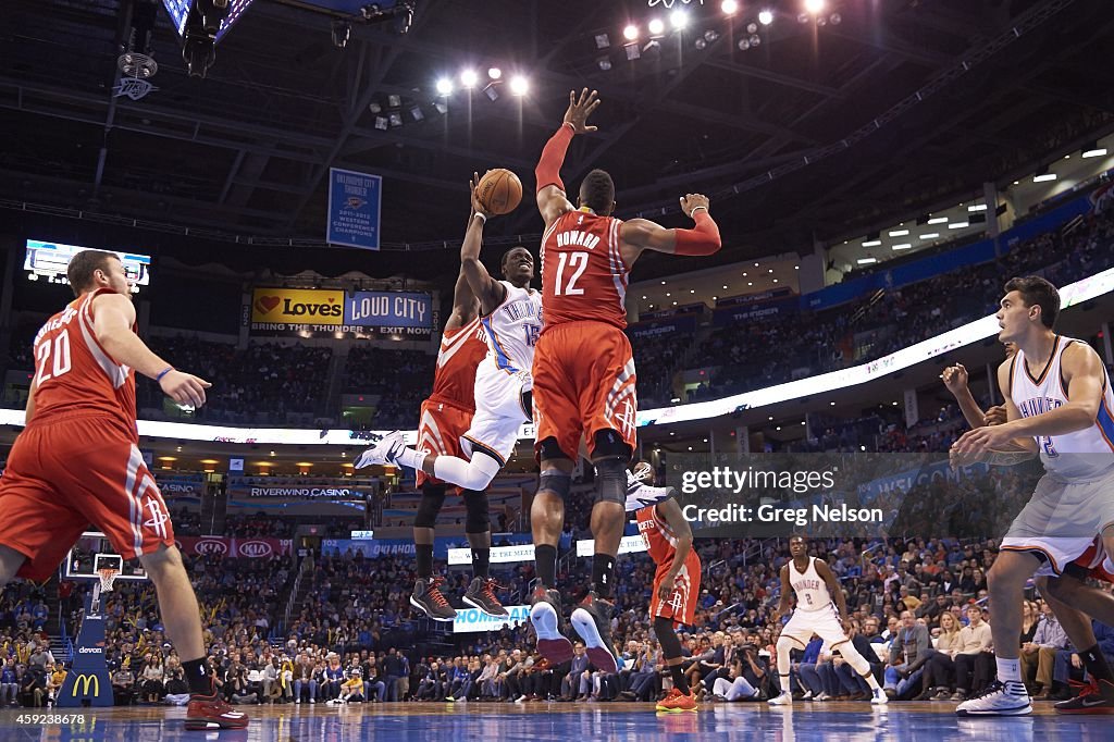 Oklahoma City Thunder vs Houston Rockets