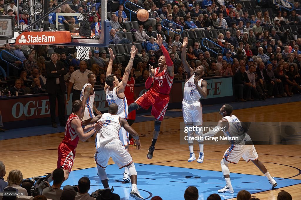 Oklahoma City Thunder vs Houston Rockets